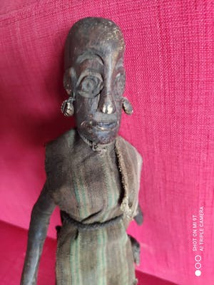 Burkina Faso - rituele pop, vermoedelijk Mali kopen? Bied vanaf 1!