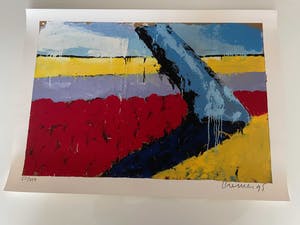 Jan Cremer - Mooie grote zeefdruk kopen? Bied vanaf 155!