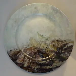 Plateelbakkerij Schoonhoven - set van 4 diverse kunstborden kopen? Bied vanaf 50!