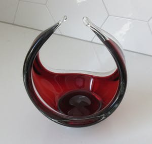 Per Lutken - Kastrup-Holmegaard - Twee vrijgevormde schalen - Glas kopen? Bied vanaf 48!