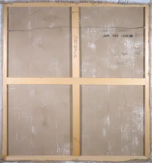 Jan van Asbeck - Olieverf op doek, Painting squares (Zeer groot) kopen? Bied vanaf 1!