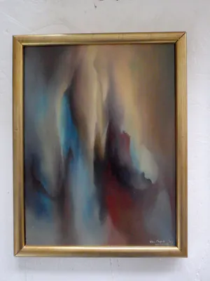 Ton Pape - 3x abstracten kopen? Bied vanaf 120!