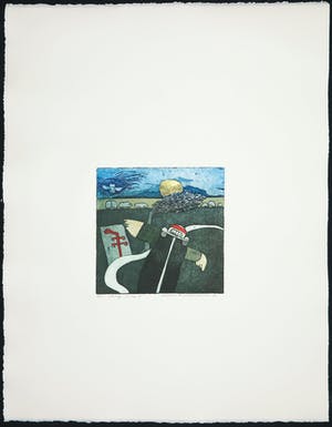 Michel van Overbeeke - Kleurenets met bladgoud, Always away I kopen? Bied vanaf 1!