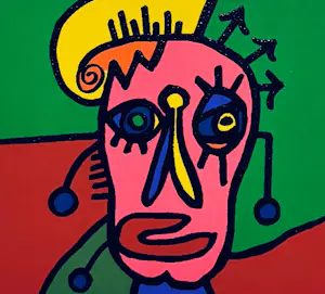 Paul Indrek Kostabi - Lot van twee zeefdrukken (HC 1/6) kopen? Bied vanaf 60!