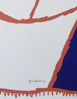 Pierre Alechinsky - kleurenlitho - 1986 - oplage 100 ex. kopen? Bied vanaf 795!