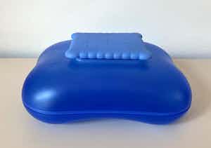 Alessi - Stefano Giovannoni - Alessi - Blauwe kunststof koektrommel Mary Biscuit's verkocht voor € 30!