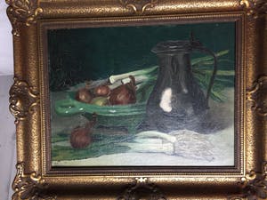 Coba Surie - Schaal met prei en uien kopen? Bied vanaf 450!