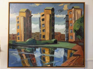 Jeroen Hermkens - Spiegelende torens kopen? Bied vanaf 450!