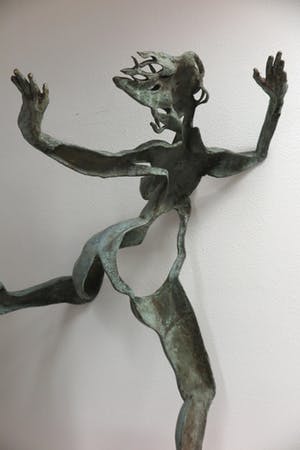 Jan Asselbergs - Bronzen tuinbeeld, Vrouwfiguur (Groot!) kopen? Bied vanaf 2750!