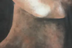 Victor Landeta - Acryl op doek, Portret kopen? Bied vanaf 1!