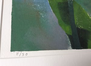 Marjan Jaspers - Gele Tulp | Zeefdruk (ingelijst) - kleine oplage kopen? Bied vanaf 50!