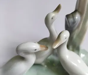 Lladro - Beeldje met drie ganzen kopen? Bied vanaf 20!