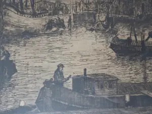 Martin van Waning - Gezicht op Dordrecht. kopen? Bied vanaf 39!