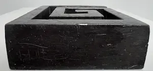 Hil Andringa - Ijzeren sculptuur | 'zonder titel' kopen? Bied vanaf 1!