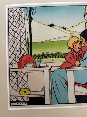 Rie Cramer - Kind bij moeder op schoot kopen? Bied vanaf 25!