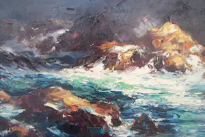 Pieter Dik - Kustgezicht kopen? Bied vanaf 200!