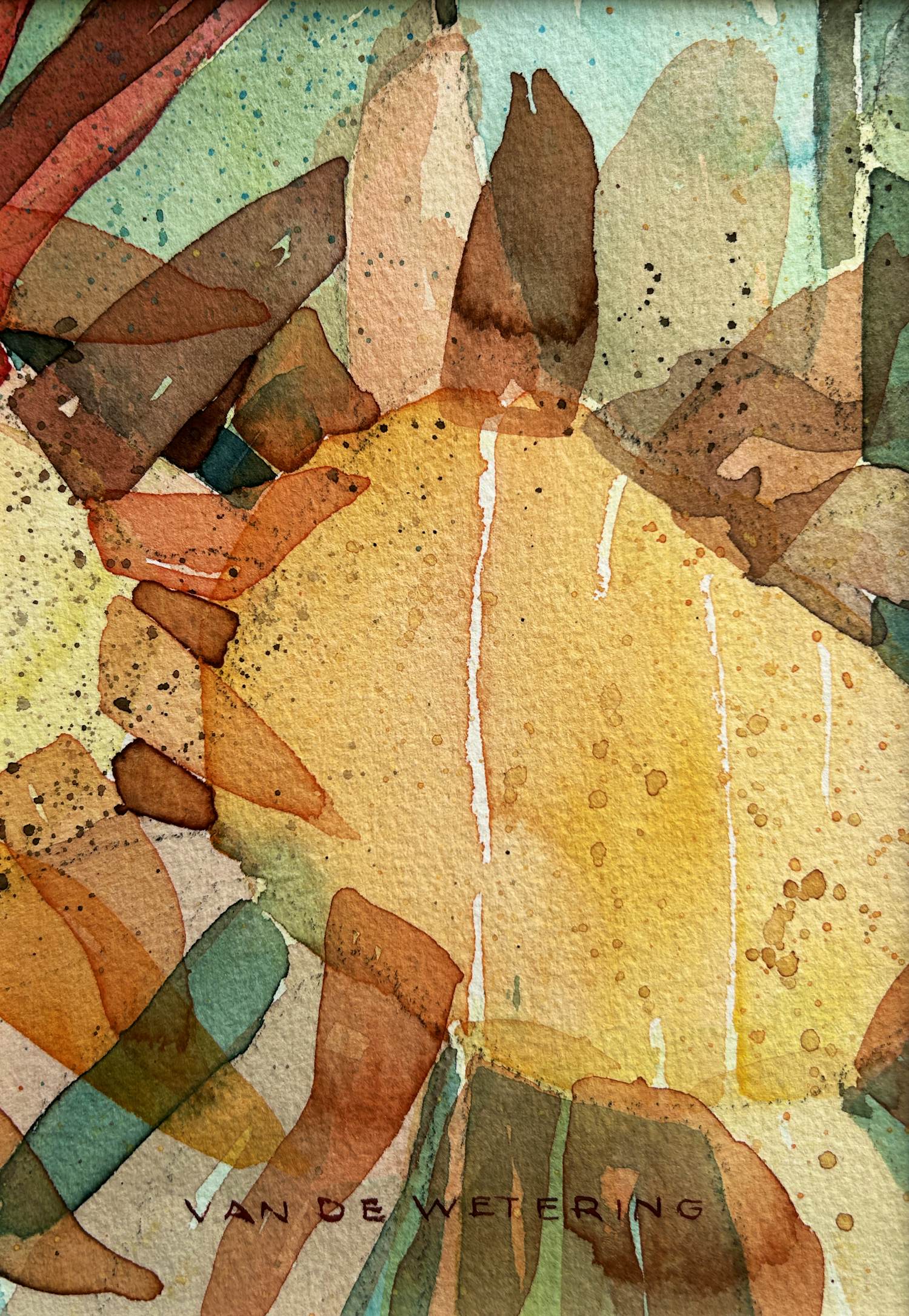 Kees van de Wetering - Mini-Art-3-Zonnebloem kopen? Bied vanaf 35!