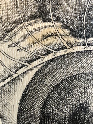 Niet of onleesbaar gesigneerd - surrealistische fantasie kopen? Bied vanaf 1!