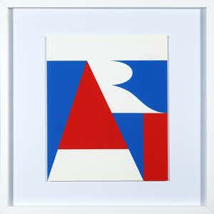 Robert Indiana - Zeefdruk, ART - Ingelijst verkocht voor € 1!