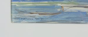 Paul Overhaus - Gemengde techniek, Boven wad - Ingelijst kopen? Bied vanaf 1!