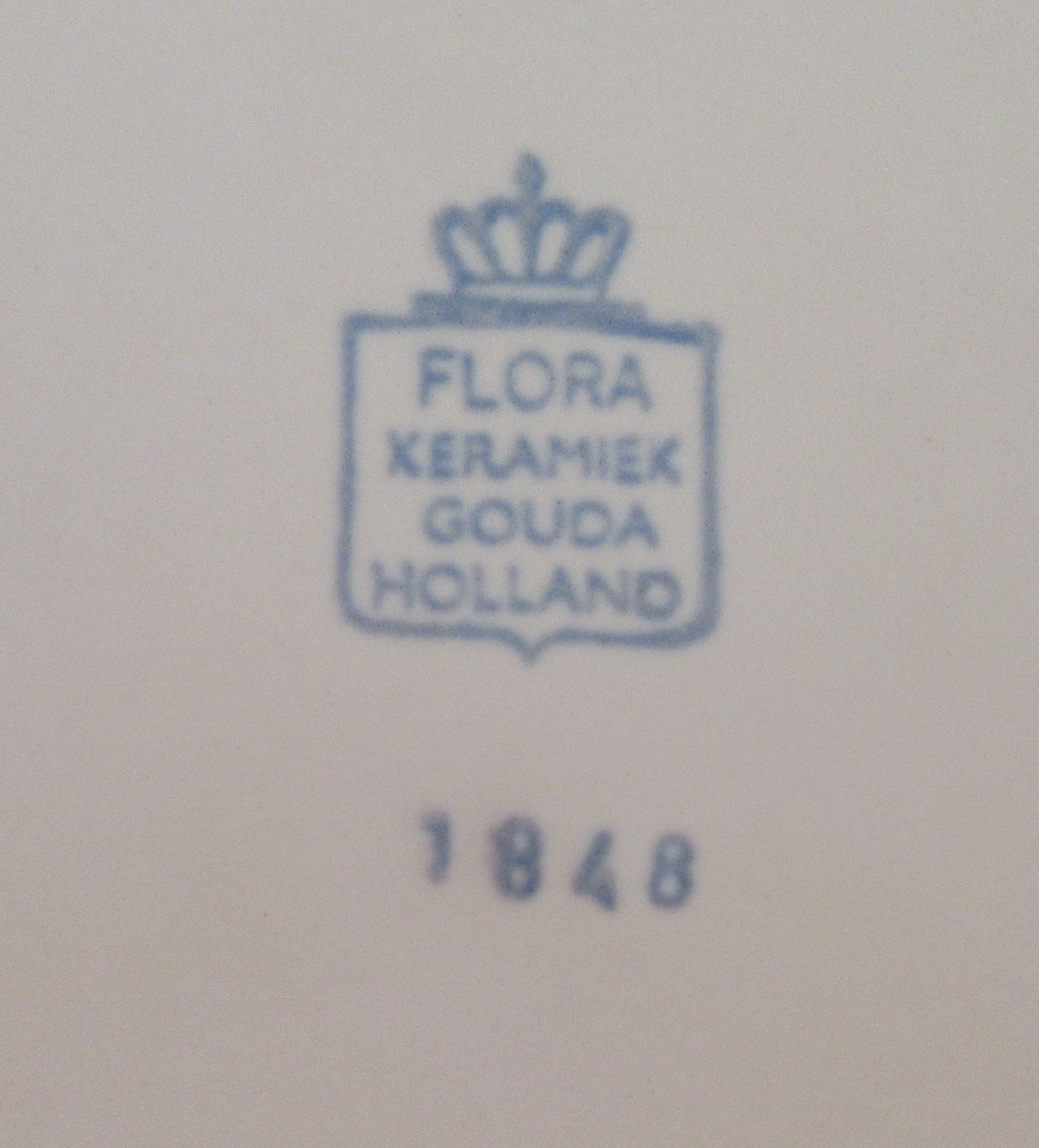 Plateelbakkerij Flora - Koektrommel decor Bizette kopen? Bied vanaf 12!