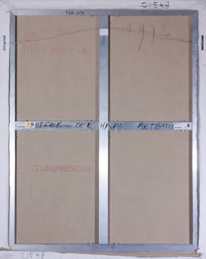 Lucas Silawanebessy - Olieverf op doek, Nine and Five (Zeer Groot) kopen? Bied vanaf 120!