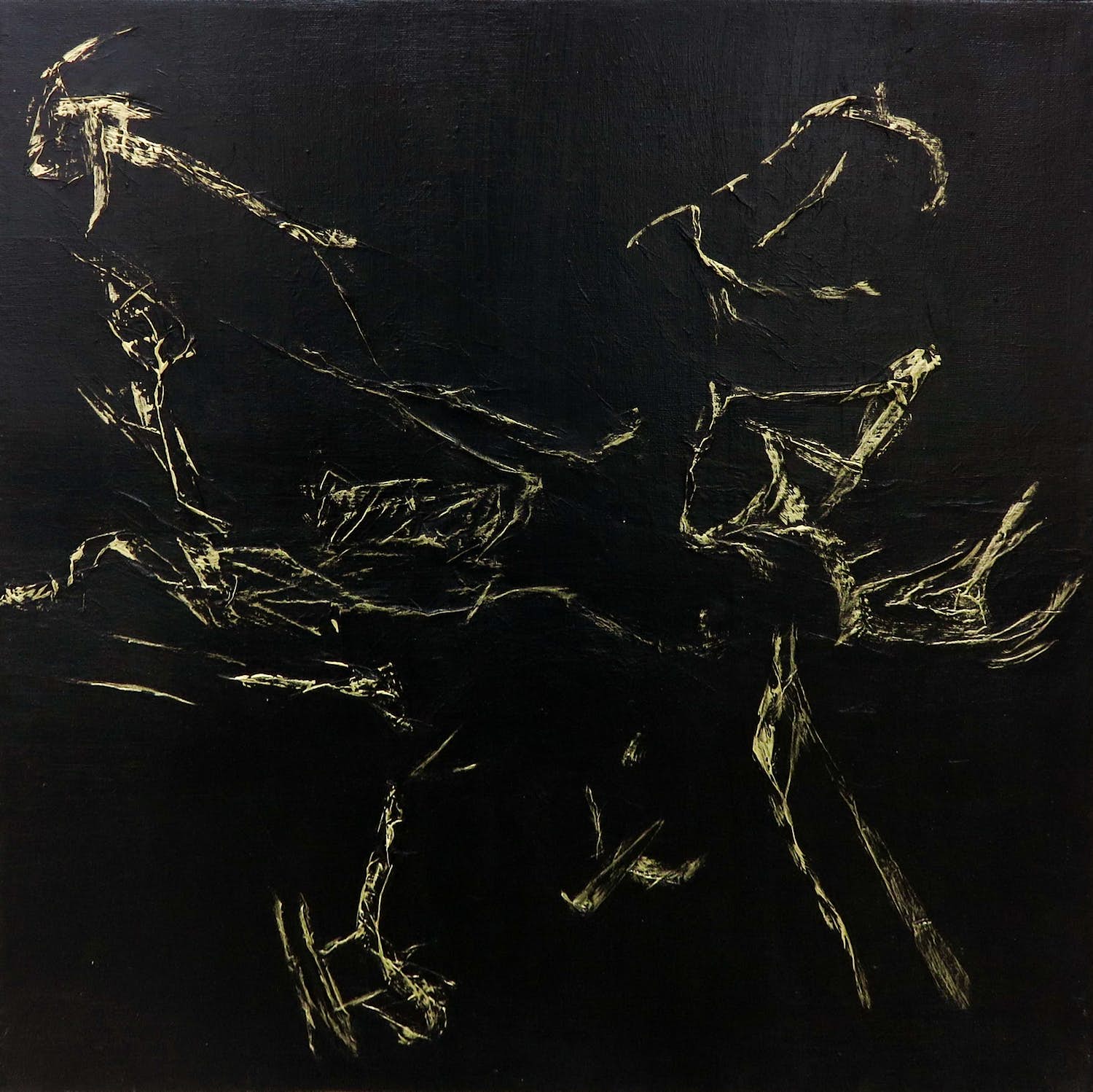Cobi Nieuwstad - Acryl op doek, Dagresten kopen? Bied vanaf 1!