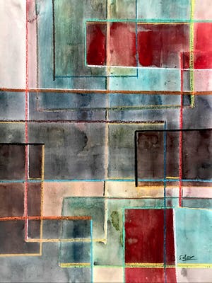 Solex - Abstracticoe - Handgesigneerd kopen? Bied vanaf 70!