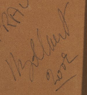 Jan Bollaert - Gemengde techniek op board, Freud Frau II (Groot) kopen? Bied vanaf 70!