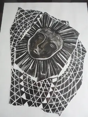 Tine Poelsma - Collage, Z.T. kopen? Bied vanaf 40!