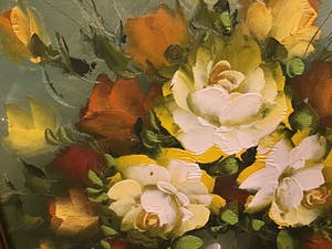 Niet of onleesbaar gesigneerd - Bloemen in vaas van Neuman kopen? Bied vanaf 1!