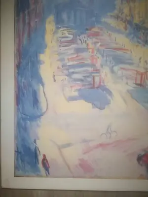 Johan Dijkstra - Gezicht op de Vismarkt Groningen. kopen? Bied vanaf 109!