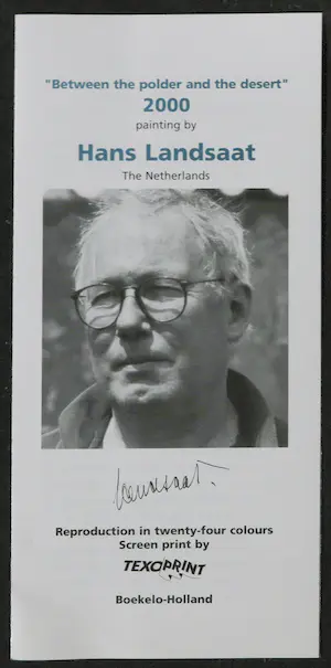 Geert Vrijdag - Hans Landsaat + Theo Kuijpers, Lot van 3 zeefdrukken op katoenzijde (texoprint) kopen? Bied vanaf 50!