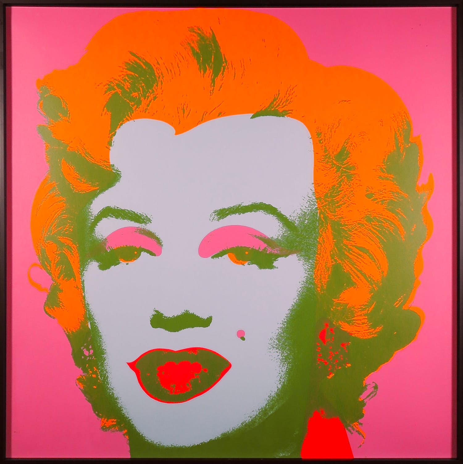 Andy Warhol - Zeefdruk, Marilyn - Ingelijst (Groot) verkocht voor € 1!