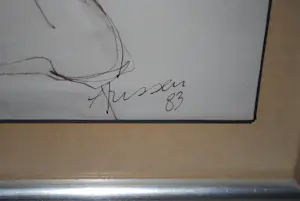 Rob Aussen - 2 aquarellen kopen? Bied vanaf 75!