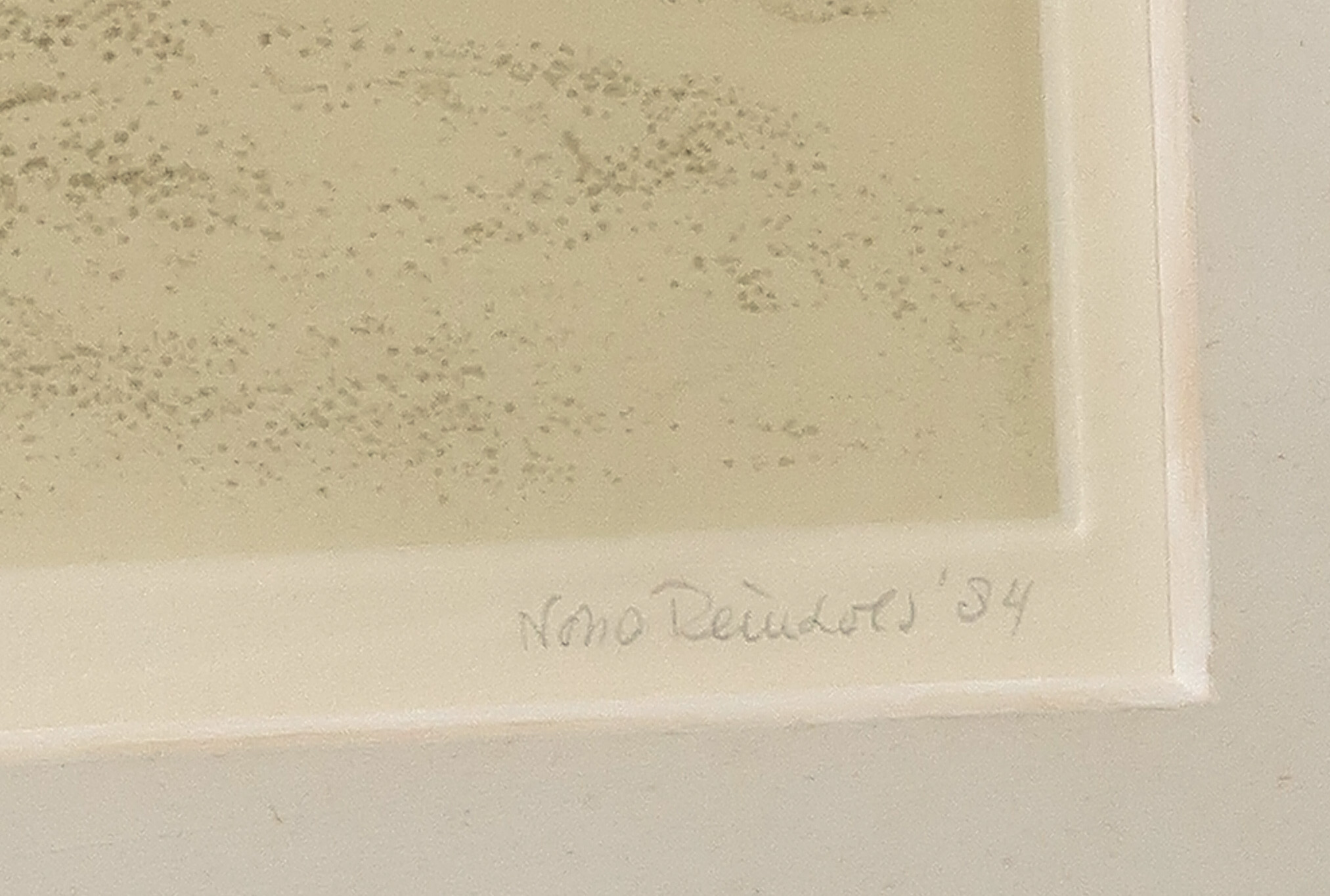 Nono Reinhold - Aquatint, Zonder titel - Ingelijst kopen? Bied vanaf 35!