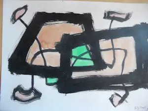 Stephen Gilbert - Abstrakte Kompositionen "COBRA" kopen? Bied vanaf 500!