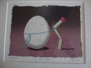 Sharon Amir - Zeefdruk. Titel: “ A Love story 1 “. kopen? Bied vanaf 30!