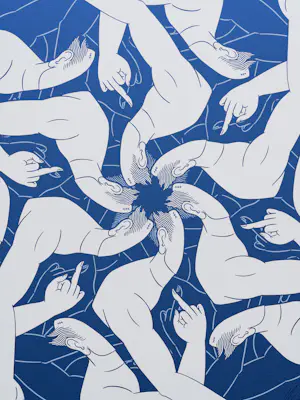 Ai Weiwei - Circle in Blue - handgesigneerd - 100 exemplaren kopen? Bied vanaf 4995!