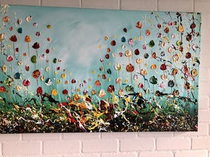 Gena - Flowers Blue kopen? Bied vanaf 300!