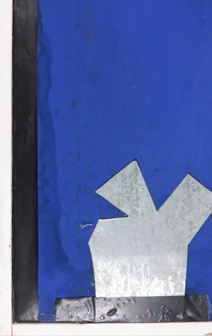 Adalbert Fässler - Gemengde techniek op doek, Zonder titel - Ingelijst kopen? Bied vanaf 1!