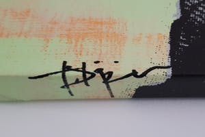 Jorg Doring - mixed media op doek handgesigneerd kopen? Bied vanaf 165!