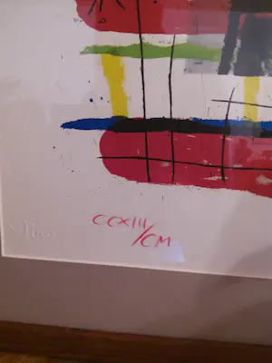 Joan Miro - Onbekend kopen? Bied vanaf 90!
