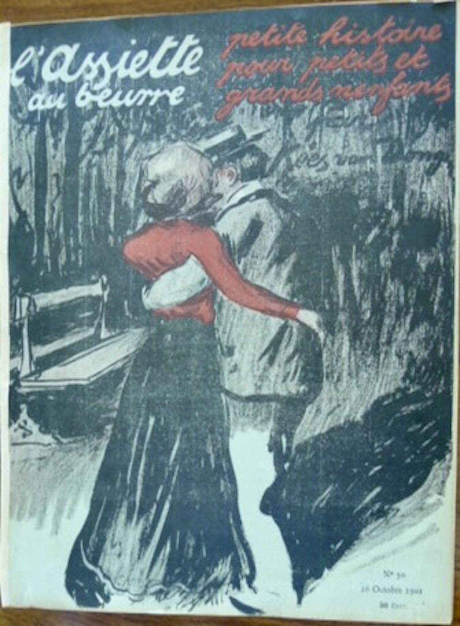 Kees van Dongen - L'assiette au beurre, no 30,1901 verkocht voor € 100!