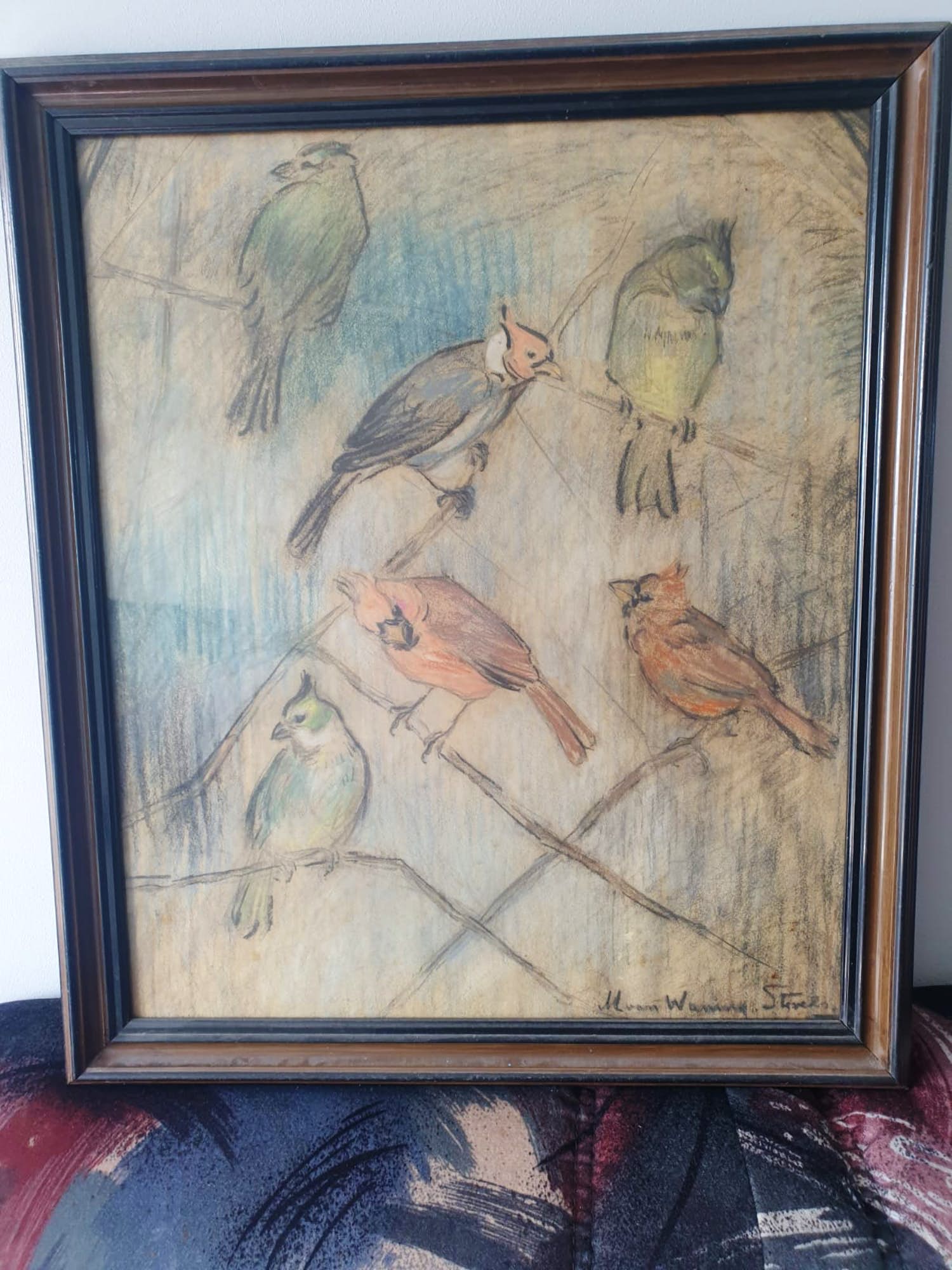 Marie van Waning-Stevels - Vogels verkocht voor € 200!
