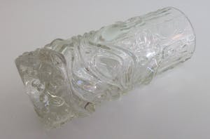 Sklo Union - Rosice - Frantisek Pečený 'Dragon's Head' modelnr 20235 vaas - Hermanova Glashutte kopen? Bied vanaf 1!