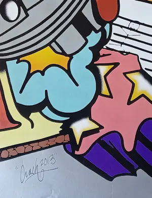 CRASH - John Matos aka CRASH - Tick Tock kopen? Bied vanaf 75!