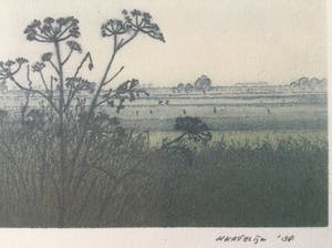 Henk Kastelijn - Zomer & Herfst | 2x kleuren zeefdruk (e.a.) - ingelijst kopen? Bied vanaf 30!