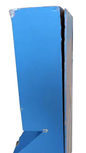 Johan H.W. Blaeke - Wandobject, Blauw 6 / Zwart 2 kopen? Bied vanaf 1!