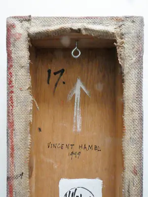 Vincent Hamel - VERFSTRUCTUUR (blauw) 1999 kopen? Bied vanaf 135!